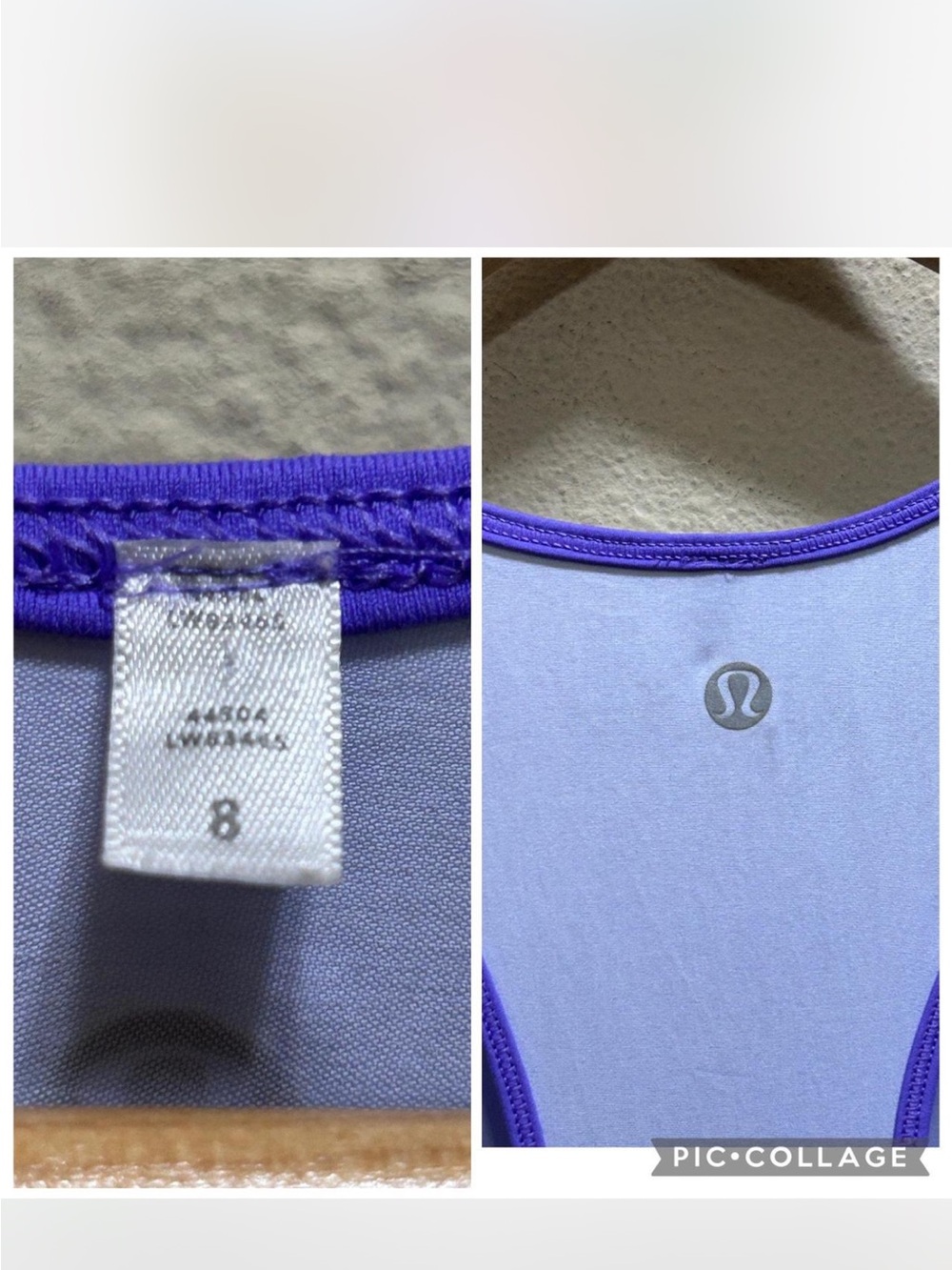 Lululemon Blissed Out dress sz 8 Cool Breeze Power Purple vintage y2k festival - Picture 3 of 14